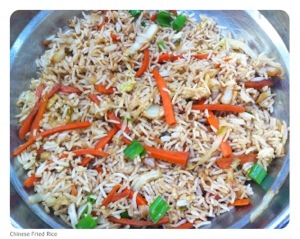Indo-Chinese Fried Rice | Chinese Fried Rice | Vegetarian Chinese Fried Rice | Eggless Chinese Fried Rice | Chinese Fried Rice with Cabbage and Carrot